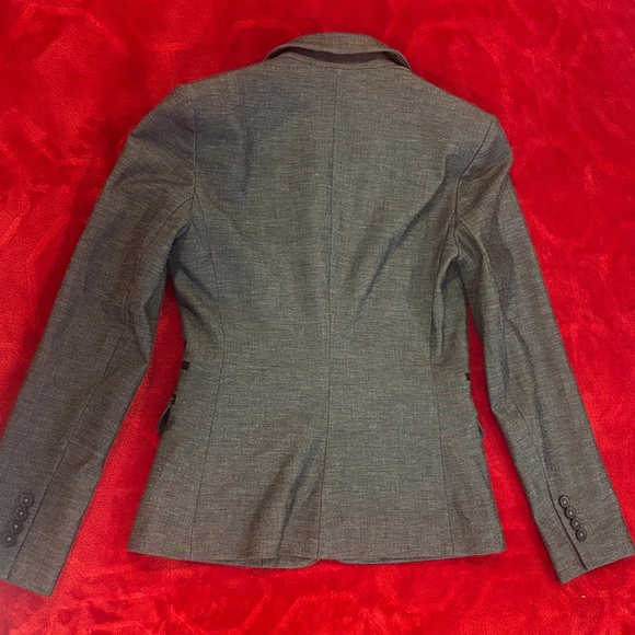 Express Women's Charcoal Blazer - Picture 2 of 2